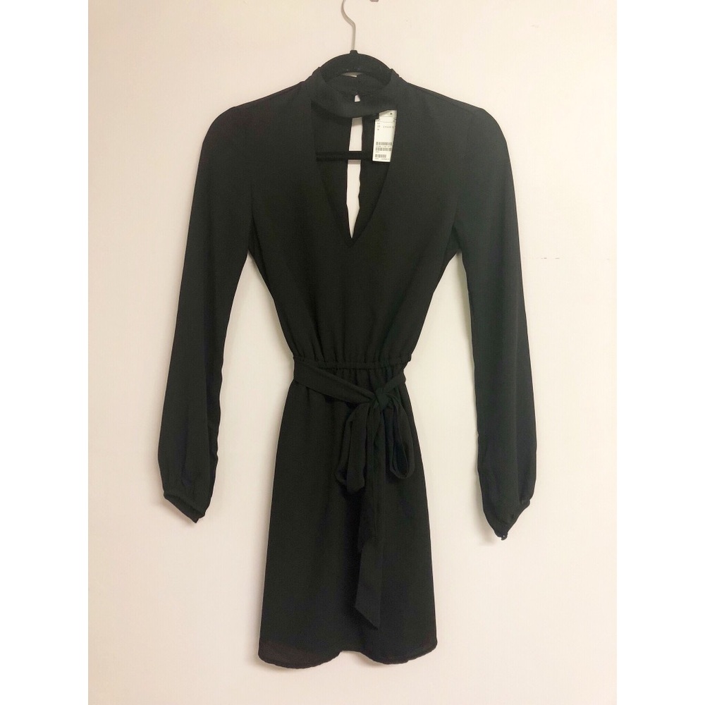 Black cocktail dress